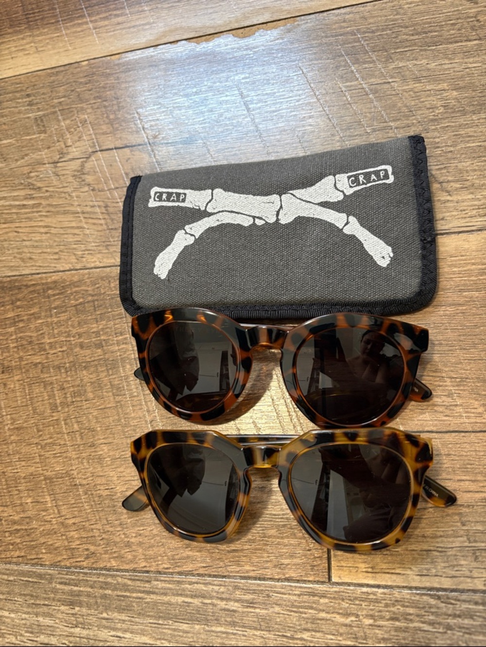 Set of two Tortoise Shell Sunglasses - Brown Polarized Lenses